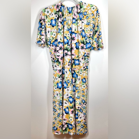 MAGGY LONDON‎ Women’s Midi Floral Print  Dresss Size 10 - Picture 12 of 12